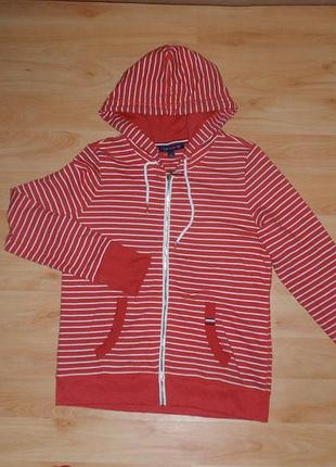 Кофта/худи tommy hilfiger hoodie white off red era original m-l балахон nike x jordan