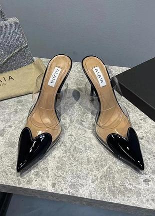 Мюли, туфли на каблуке