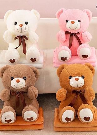 Игрушка подушка с пледом внутри