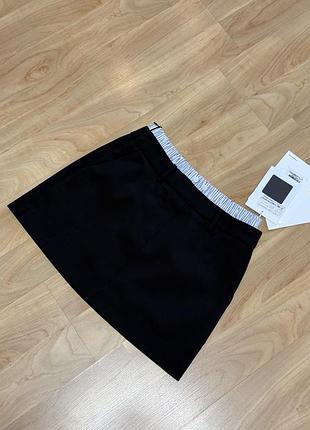 Sexyfairy юбка чорна в школу офіс універ (zara cher17 coosh one by one)