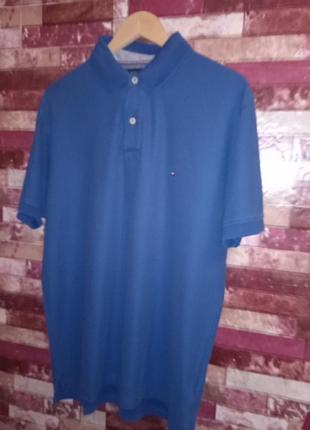 Футболка поло чоловiча tommy hilfiger розмир xl бавовна..
