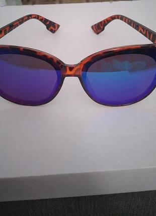 Очки леопард солнцезащитные