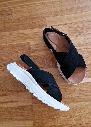 Сандалии босоножки clarks/ размер 39,5 оригинал