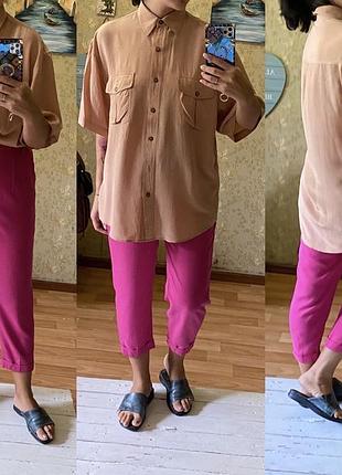 Вінтажна шовкова сорочка блуза all silks