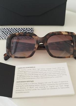 Сонцезахисні окуляри.carolina lemke.berlin.. hand made!