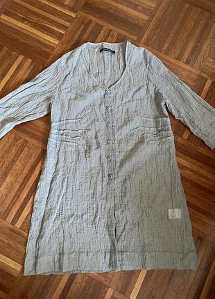 Нова дизайнерська бавовняна блуза сукня туніка suiu kerstin bernecker 42/48 xl німеччина 🇩🇪