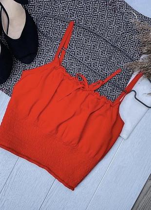 Літній топ asos s топ в’язаний короткий топ трикотажний