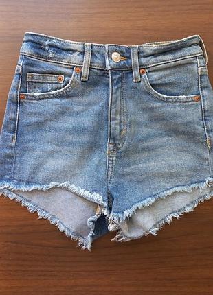 Шорты джинсовые h&amp;m, 34 размер