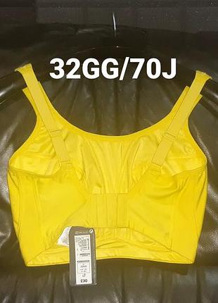 Неперевершений  спортивний бюстгальтер-топ  для тренувань good move без кісточок m&s,