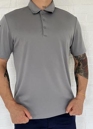 Поло adidas футболка оригинал серая мужская купить украина