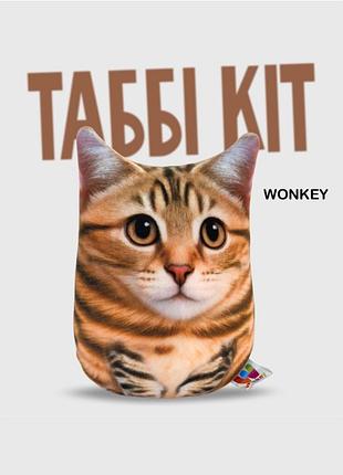 Плюшевая антистресс-игрушка табби кот 33106