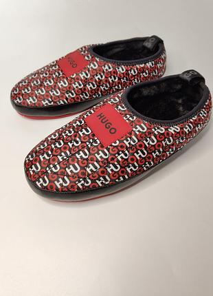 Тапочки hugo boss оригинал, обувь для дома