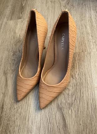 Жіночі класичні туфлі з гострим носком