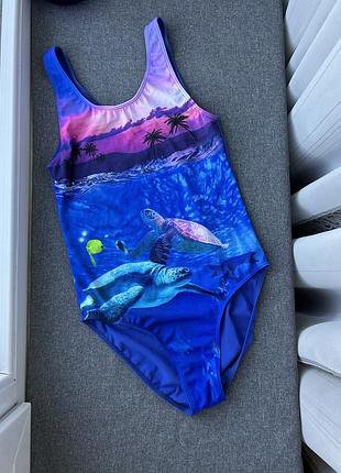 Дитячий суцільний купальник на 12-13 років