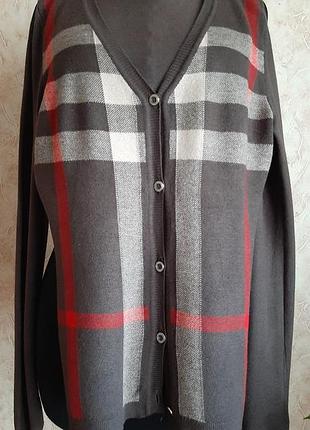 Кофта- кардиган burberry, размер s 5