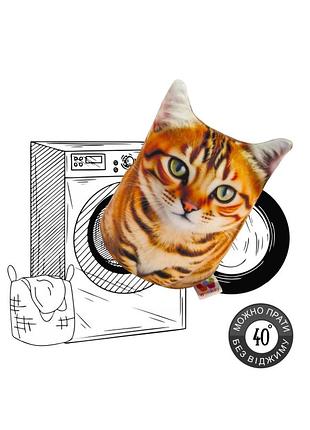 Плюшевая антистресс-игрушка бэнгальский кот 33104 9