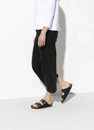 Шкіряні ортопедичні шльопанці birkenstock оригінал