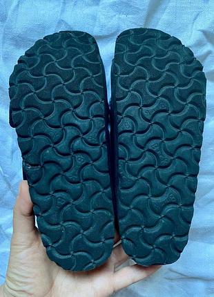 Шкіряні ортопедичні шльопанці birkenstock оригінал