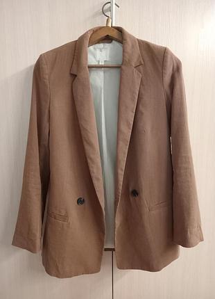 Жакет коричневый