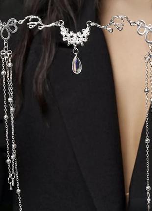 Тіка,фероньерка східна,індійська прикраса на голову,корона