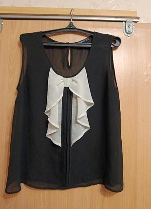 Повседневная майка-блуза большого размера