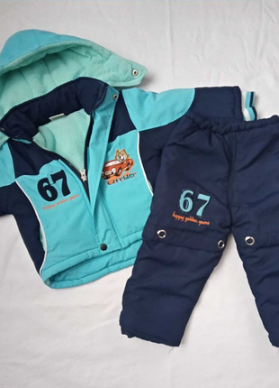 Зимний комбинезон для мальчика