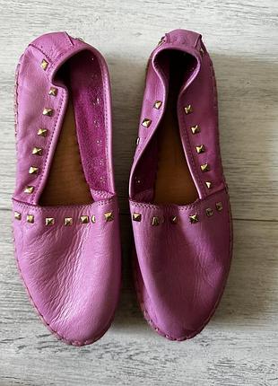 Еспадрильї 100% італійська натуральна шкіра