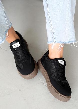 Кеды женские 589505 черные