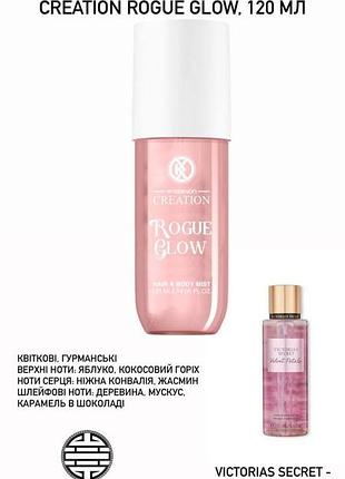 Мист для волос и тела creation rogue glow