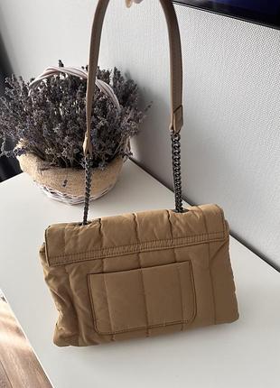 Сумка-клатч з текстилю, з кишенями