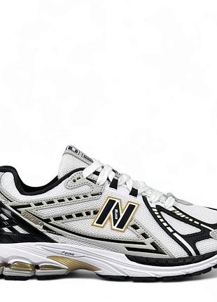 🔥кроссовки new balance 1906r white/metallic/gold (женские/человечи)🔥
