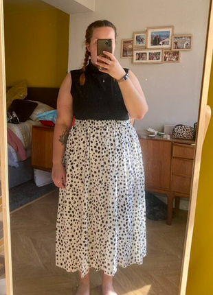 Спідниця міді великий розмір