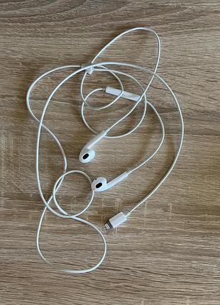 Оригінальні навушники apple earpods епл провідні проводні