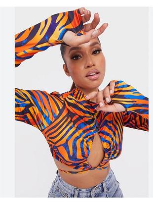 Топ лонг з шнурівками