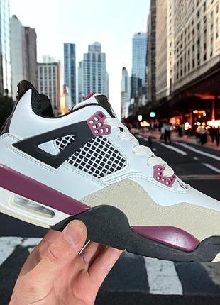 Nlke jordan 4 кожа