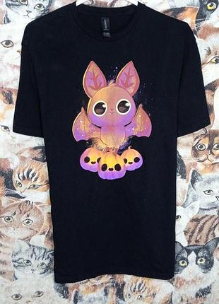 Футболка летучая мышь хелловин