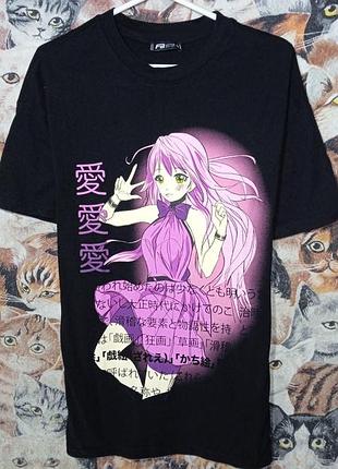 Футболка аниме принт