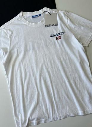 Футболка napapijri біла