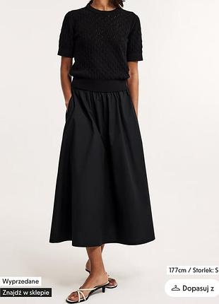 Нова спідниця жіноча 100% бавовна, легка і дуже приємна до тіла.розмір м, на резинці.