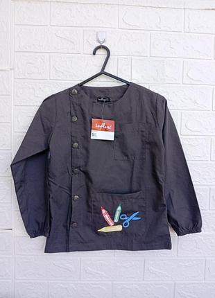 Новая рубашка на 5-8 лет 108 см рубашка рабочая одежда художника