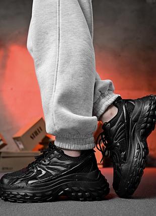 Жіночі кросівки luna black — стримана елегантність на кожен день