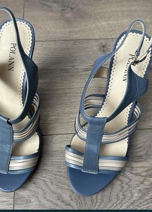 Босоніжки сині, 38-39