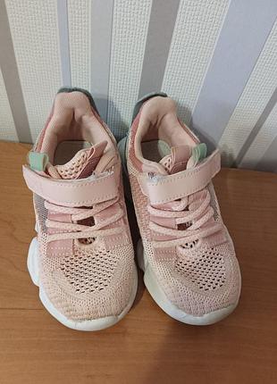 Кроссовки для девочек сетка стельки 17см.