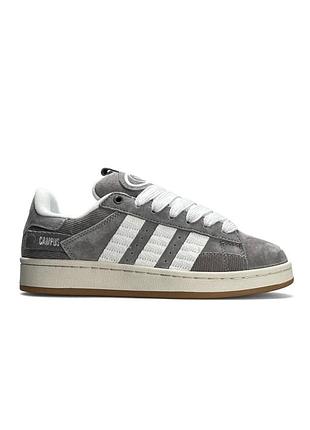 Жіночі кросівки adidas originals campus 00s light grey white