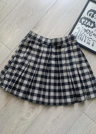 Спідниця в клітинку