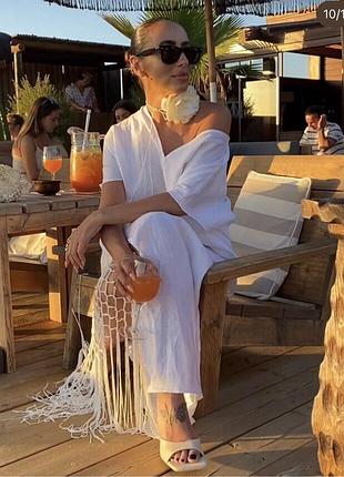 Сукня zara льон xs s