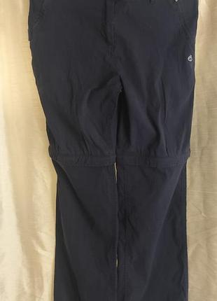 Трекинговые брюки - шорты craghoppers размер м