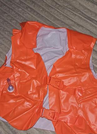 Дитячий рятувальний надувний жилет  intex