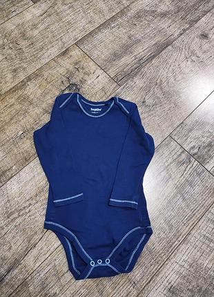 Боди, бодик с длинным рукавом, lupilu, р. 92-98, 2-3 года, длина 48см