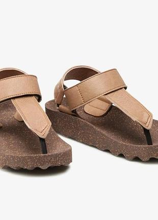 Сандалі, босоніжки жіночі, екологічні, гнучка підошва з гуми та корки